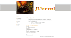 Desktop Screenshot of jportalgame.de